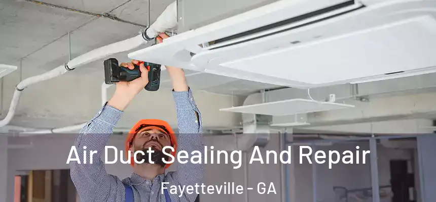  Air Duct Sealing And Repair Fayetteville - GA
