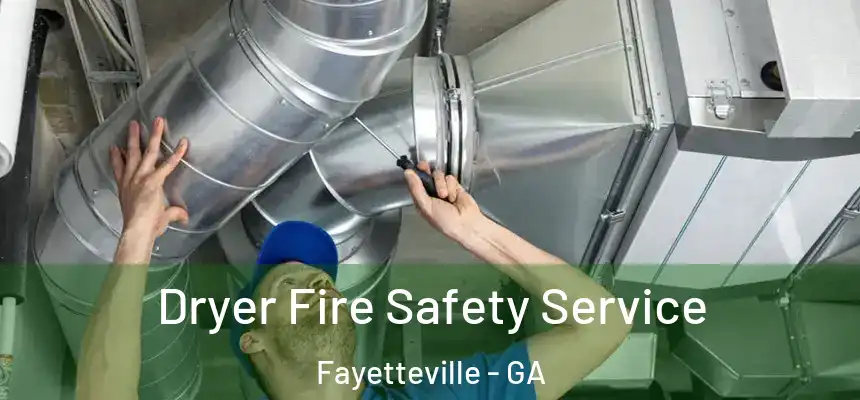 Dryer Fire Safety Service Fayetteville - GA