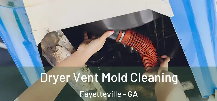 Dryer Vent Mold Cleaning Fayetteville - GA