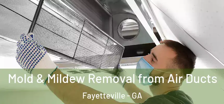  Mold & Mildew Removal from Air Ducts Fayetteville - GA